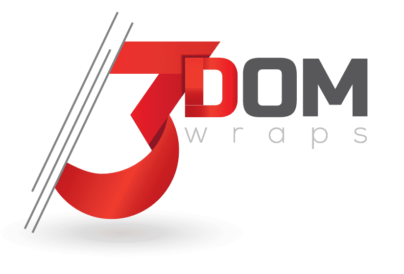 3Dom Wraps Logo Light
